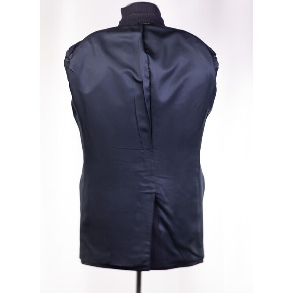 JOS A BANK Mens 38R BlUE Striped Wool Two Button Blazer/Suit Jacket Coat - Picture 10 of 12